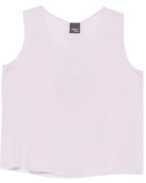 Marina Rinaldi Sleeveless Tops - Pink