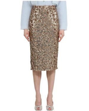 N°21 Midi Skirts - Natural