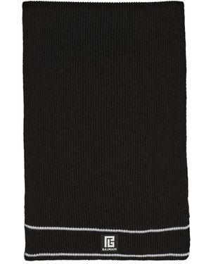 Balmain Winter Scarves - Noir