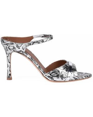 Malone Souliers Heeled Mules - Bianco