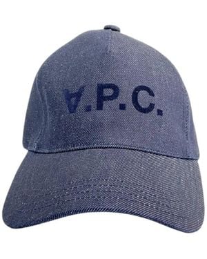 A.P.C. Caps - Azul