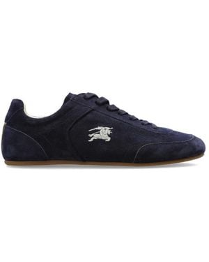 Burberry Schoenen ,Blauw ,Suède Knight Runner Sneakers