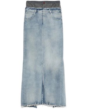 Maison Margiela Denim Skirts - Blu