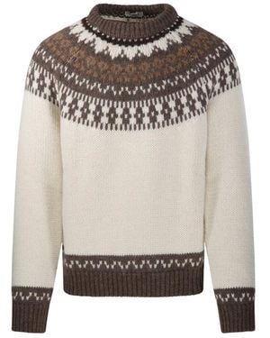 Altea Rundhals-Pullover - Grau