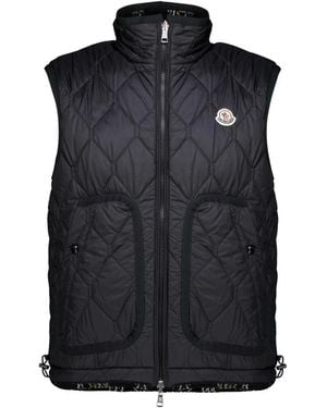 Moncler Reversible Teddy Vest - Zwart