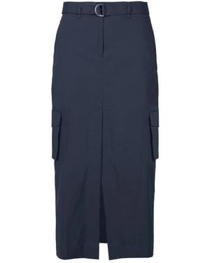 Bomboogie Midi Skirts - Blue