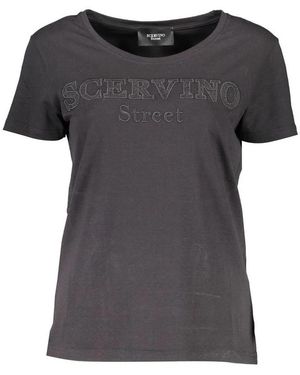 Ermanno Scervino Cotton T-Shirt - Black