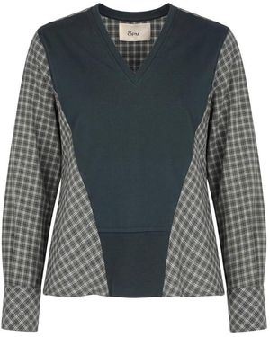 8pm Tops ,Groen ,Lange Mouwen Tops - Grijs