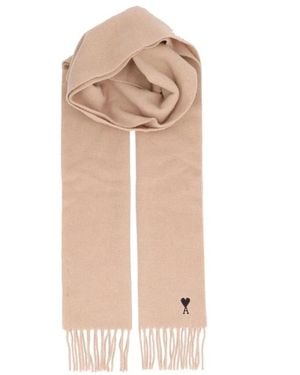 Ami Paris Winter Scarves - Neutro
