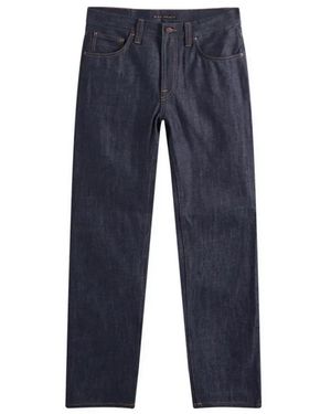 Nudie Jeans Jeans > straight jeans - Bleu