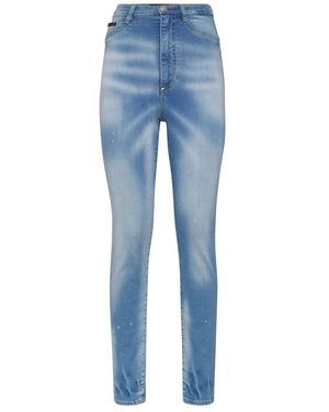 Philipp Plein Skinny Jeans - Azul