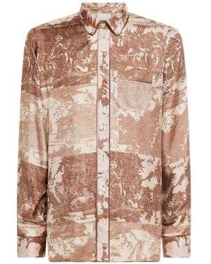 Pierre Louis Mascia Shirts - Brown