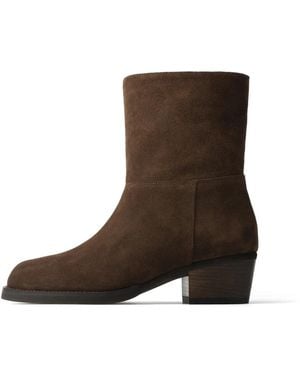 L37 Heeled Boots - Marrone