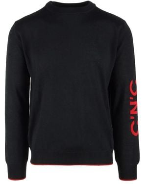CoSTUME NATIONAL Round-Neck Knitwear - Black