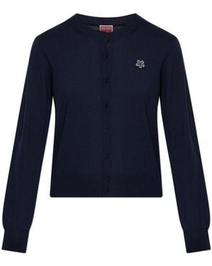 KENZO Cardigans - Bleu