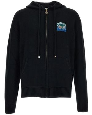 CASABLANCA Zip-Throughs - Black