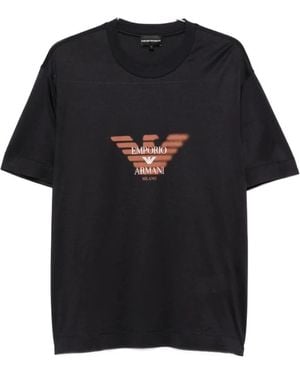 Emporio Armani T-Shirts - Black