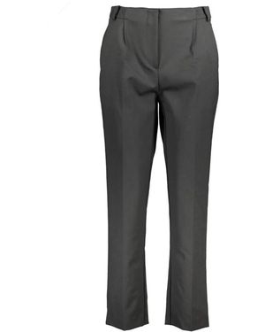 Patrizia Pepe Straight Trousers - Grey