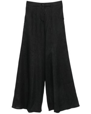 Semicouture Wide Trousers - Black