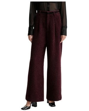 Gestuz Wide Trousers - Rojo