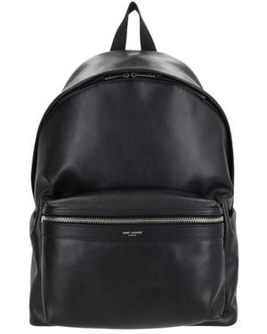 Saint Laurent Backpacks - Black