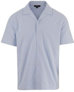 Vince Short Sleeve Shirts - Blue