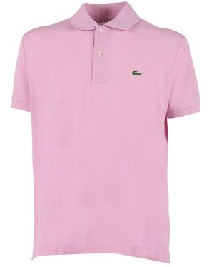Lacoste Polo Shirts - Pink