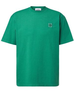 Stone Island T-Shirts - Green
