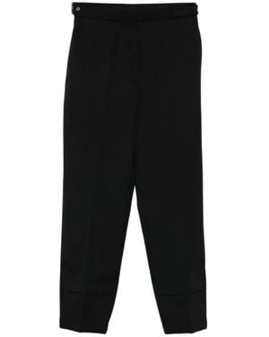 Lanvin Cropped Trousers - Negro