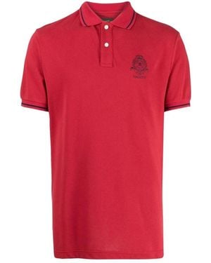 Hackett Heritage Logo Poloshirt - Rot