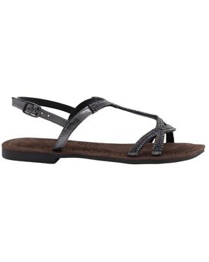 Lazamani Flat Sandals - Marrón