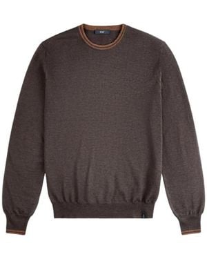 Fay Round-Neck Knitwear - Gris