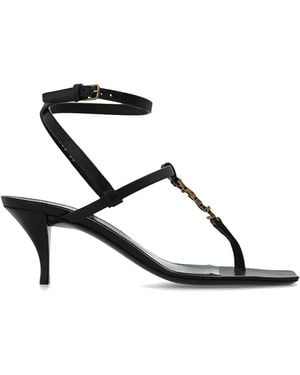 Saint Laurent High Heel Sandals - Black