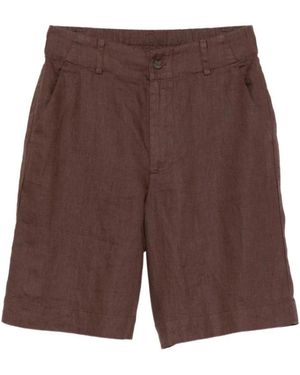Yerse Casual Shorts - Brown