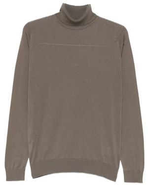 John Smedley Hawley Pullover Roll Neck - Bruin