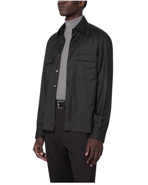 Xacus Camicia Casual Overshirt - Zwart