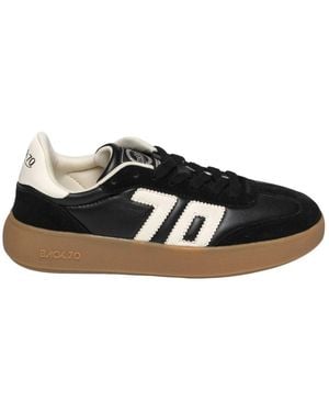 Back70 Schoenen ,Zwart ,Katoen Brooklyn Sneaker