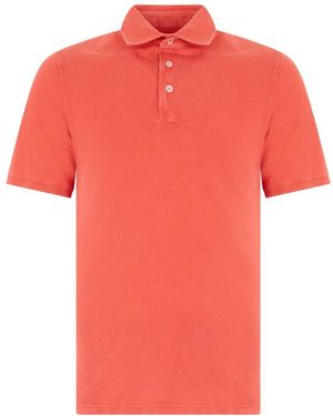 Fedeli Polo Shirts - Red
