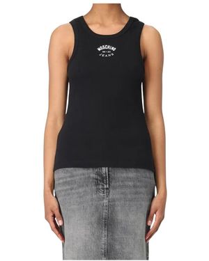 Moschino Sleeveless Tops - Nero