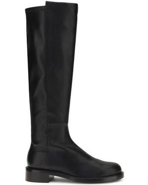 Stuart Weitzman Schoenen ,Zwart ,Leer Gisele Hoge Laarzen