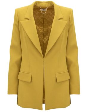 Elisabetta Franchi Blazers - Yellow