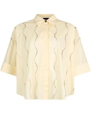Liu Jo Ca6345-Ts246 Hemd - Natur