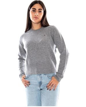 Tommy Hilfiger Round-Neck Knitwear - Gris