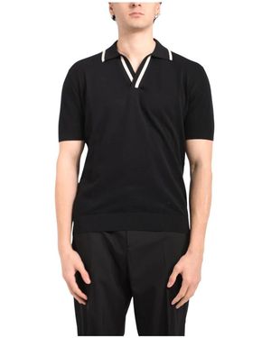 Paolo Pecora Polo Shirts - Black
