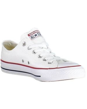 Converse Bianco Fabric S Trainers - White