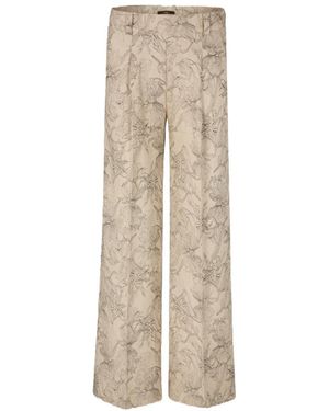 Windsor. Wide Trousers - Neutro