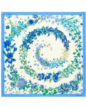 Ferragamo Silky Scarves - Bleu