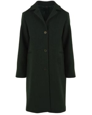 Aspesi Single-Breasted Coats - Negro