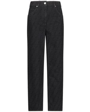 Fendi Slim Fit Jeans - Black
