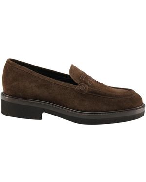 Luca Grossi Loafers - Marrón